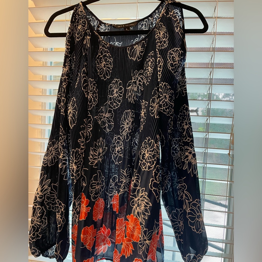 Zac & Rachel Cold Shoulder Blouse